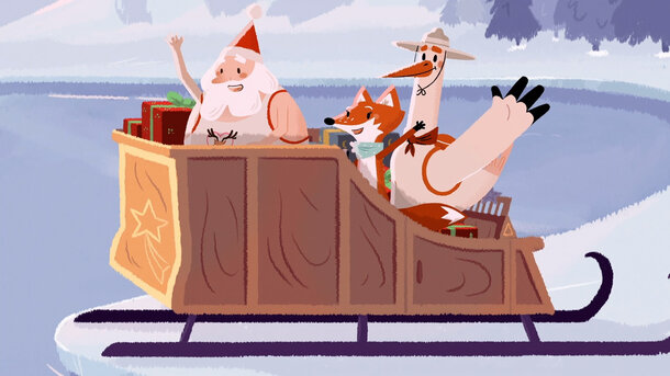 Animal Tales of Christmas Magic - trailer in russian