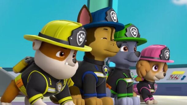 Paw patrol and top wing - trailer