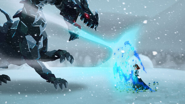 Ледяной дракон или легенда о синих цветах - дублированный трейлер