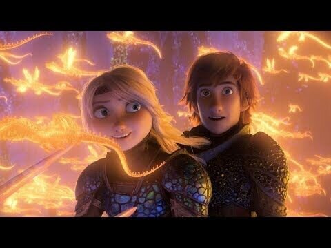 How to Train Your Dragon 3 - trailer in russian