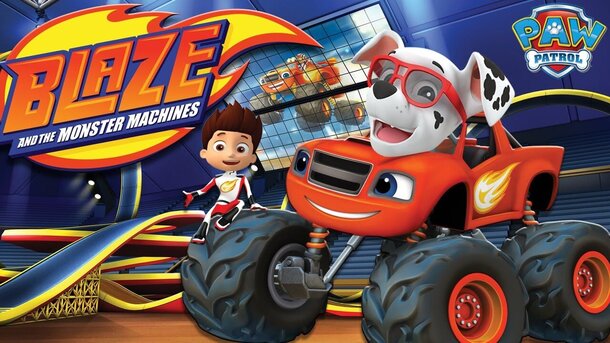 Paw patrol. Blaze and the Monster Machines - trailer in russian