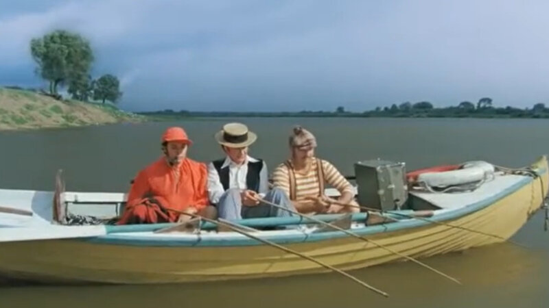 Three Men in a Boat - фрагмент из фильма