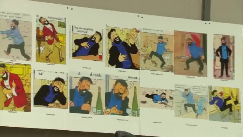 The Adventures of Tintin - на съемках 1