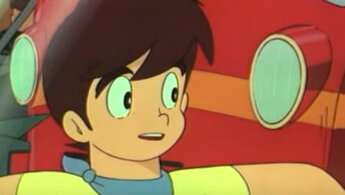 Летающий корабль-призрак - фрагмент из фильма