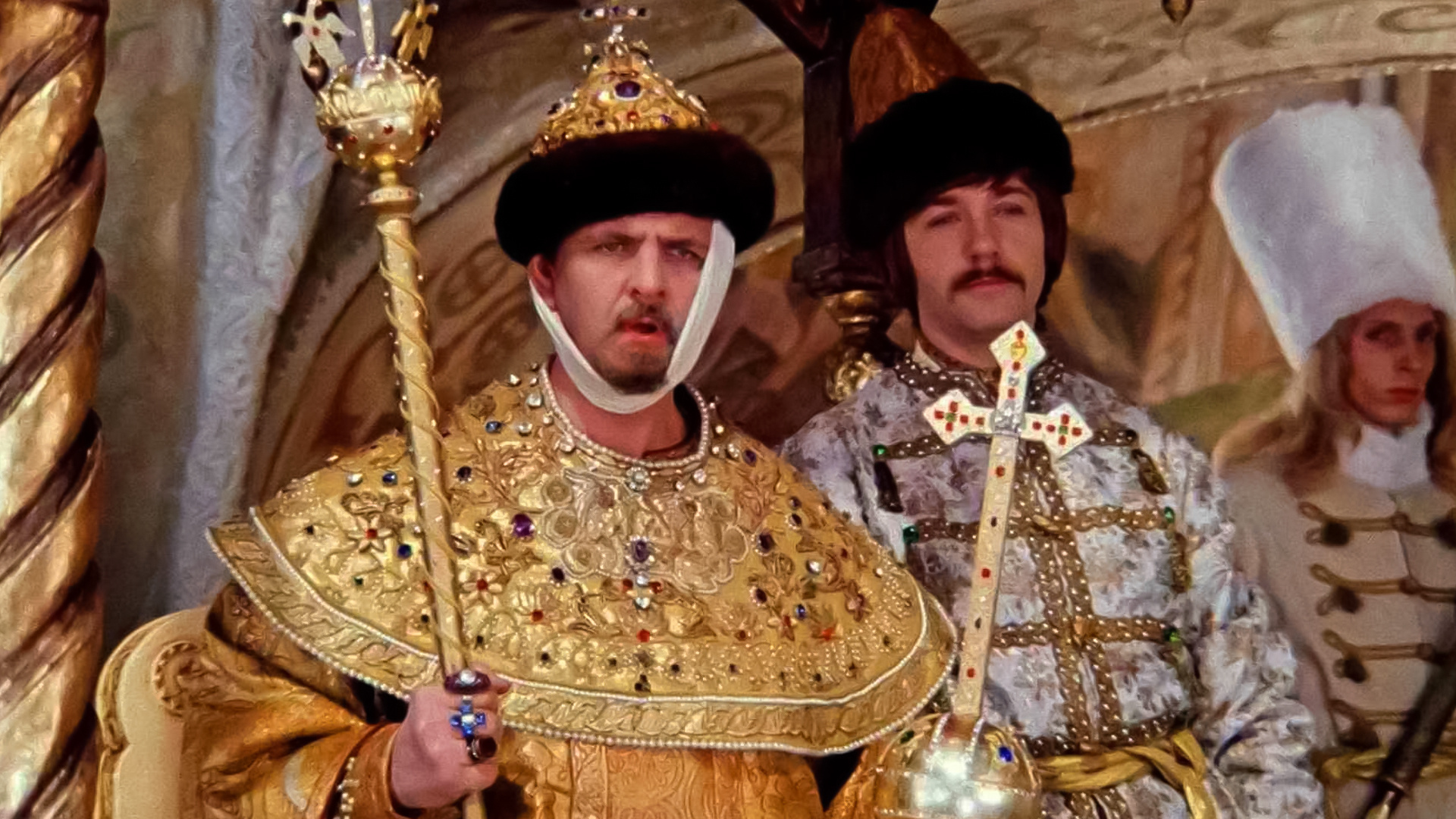 Иван васильевич меняет профессию фильм царь. Марфа васильевна иван васильевич меняет. Иван грозный из фильма иван васильевич меняет профессию. Легко ли быть царем. Шведский посол иван васильевич.