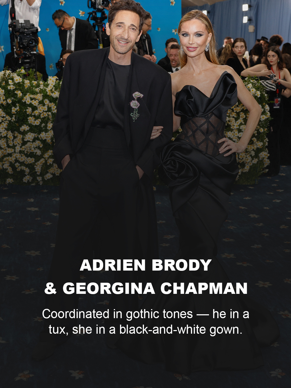 Adrien Brody & Georgina Chapman