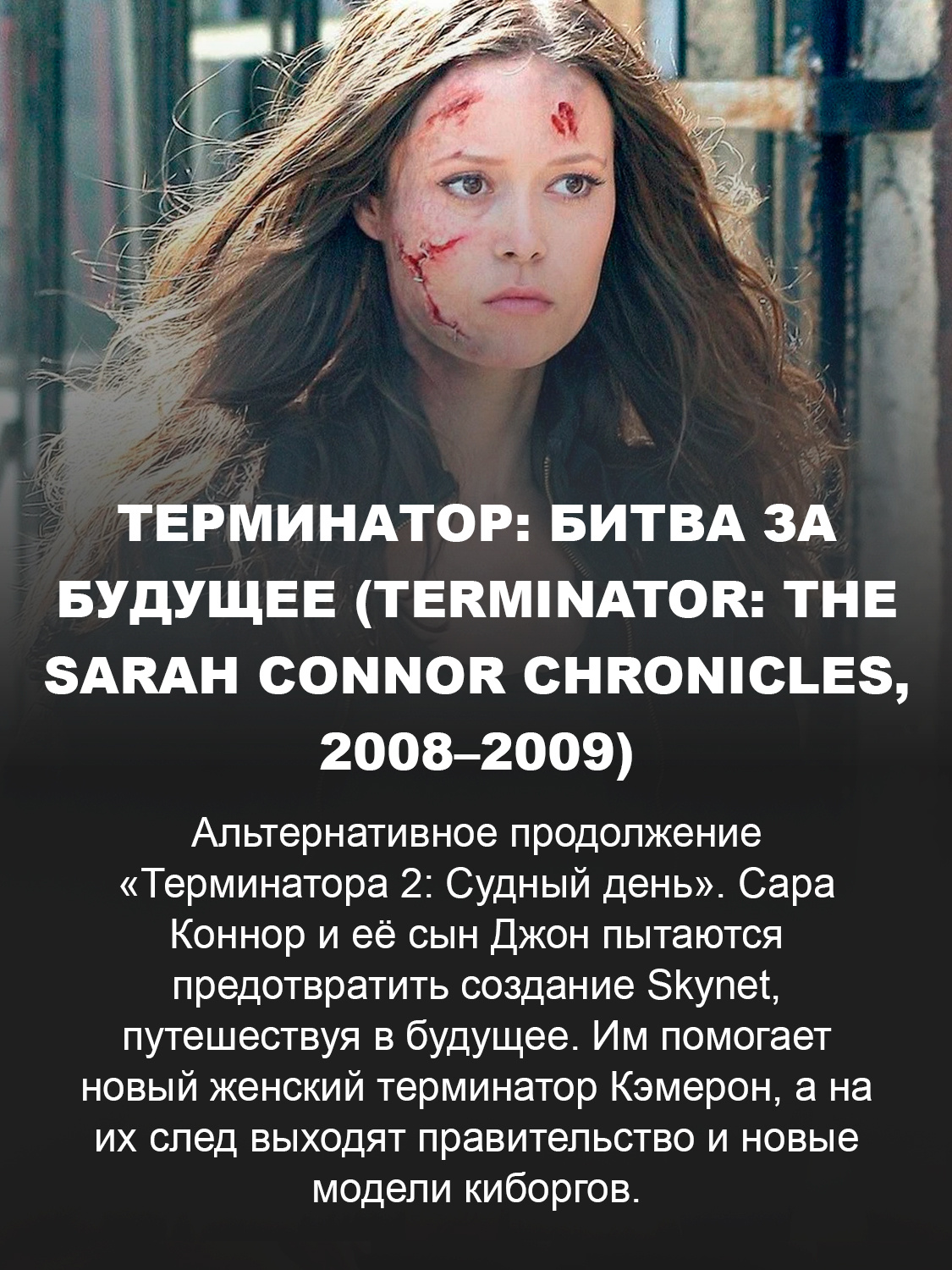 Терминатор: Битва за будущее (Terminator: The Sarah Connor Chronicles, 2008–2009)