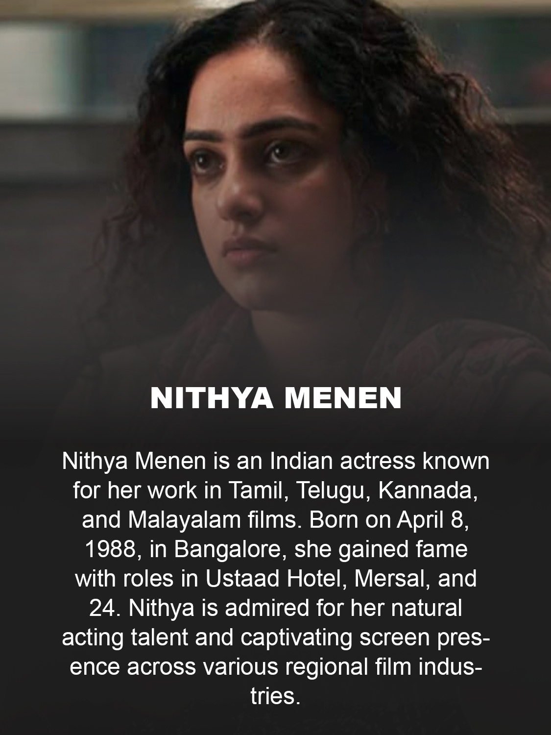 Nithya Menen