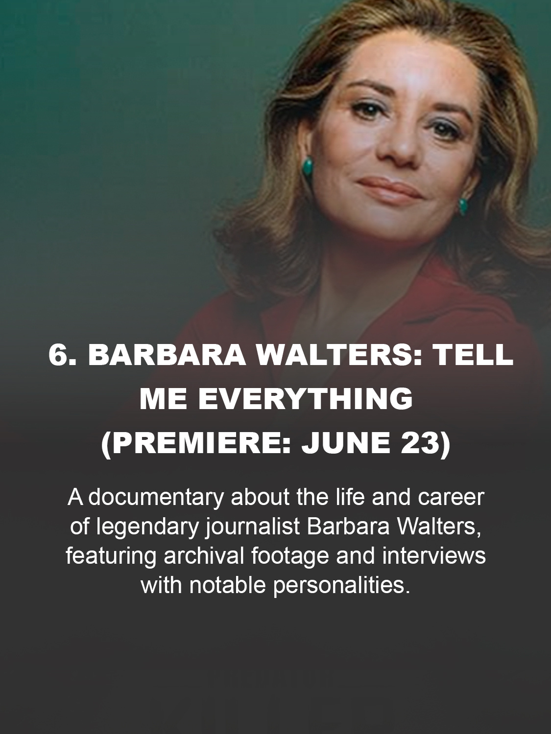  Barbara Walters: Tell Me Everything