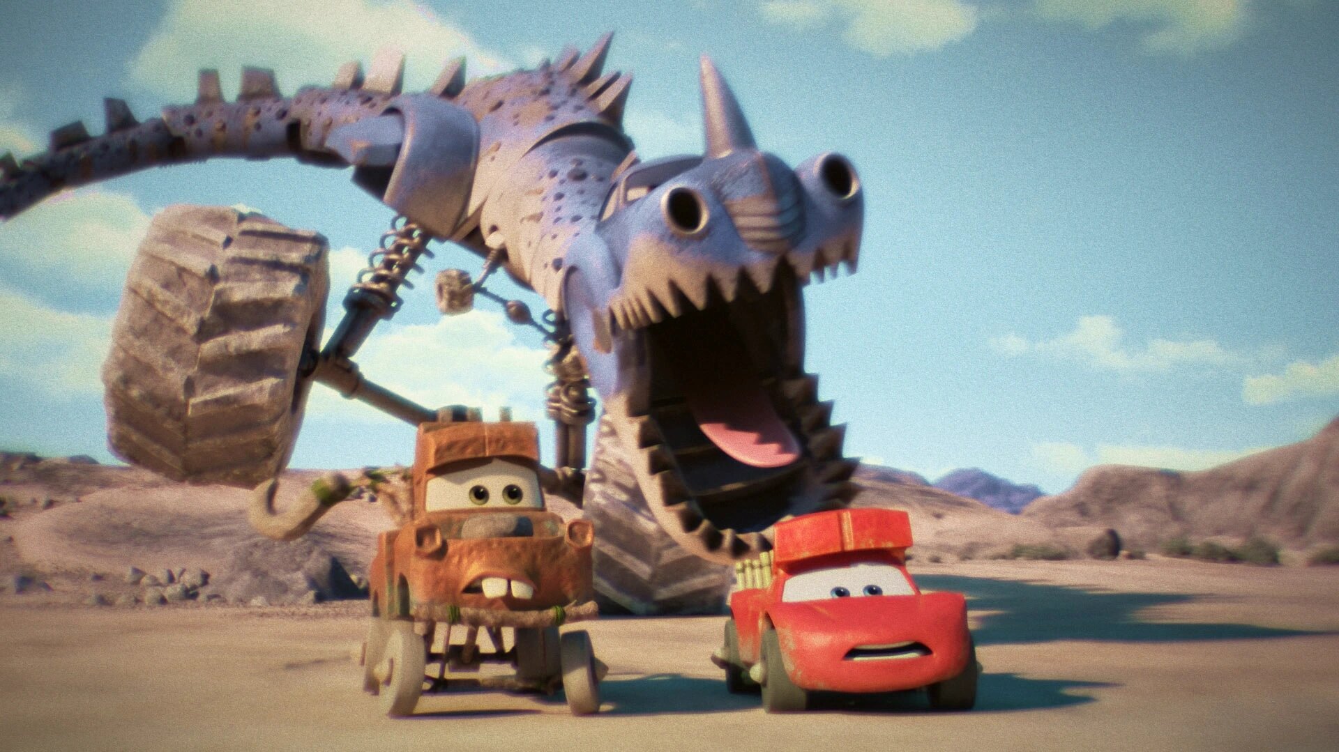 Динозавров дороги. Cars on the Road 2022 Disney.