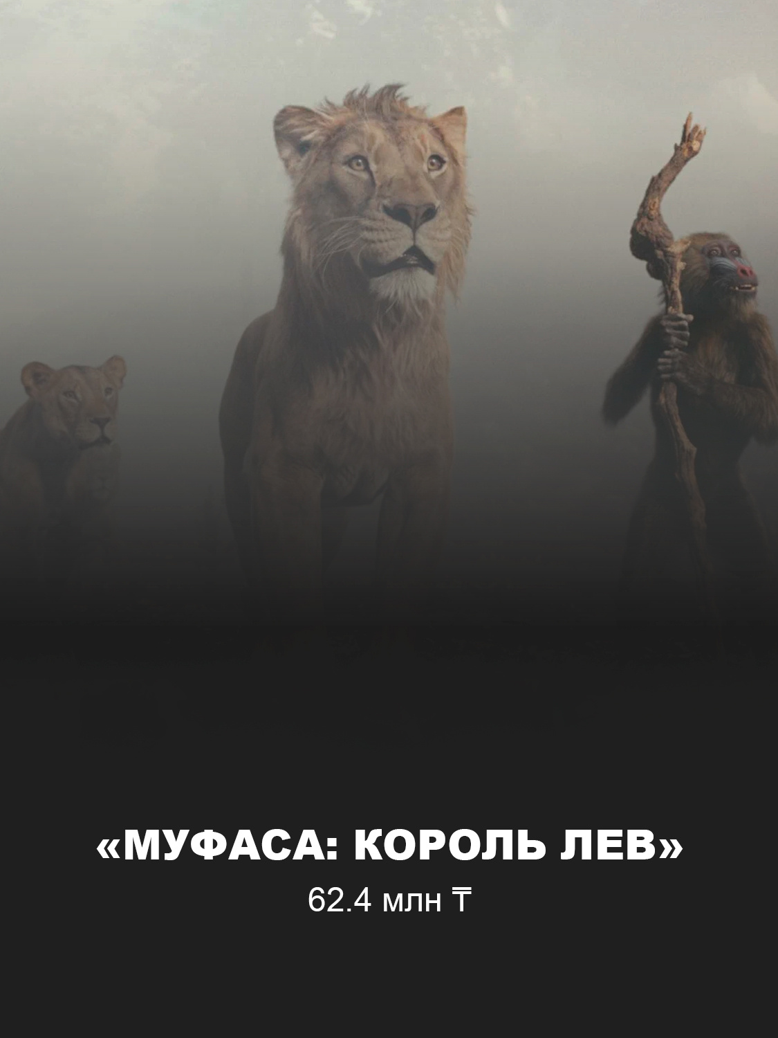 Кадр из фильма «Муфаса: Король Лев»